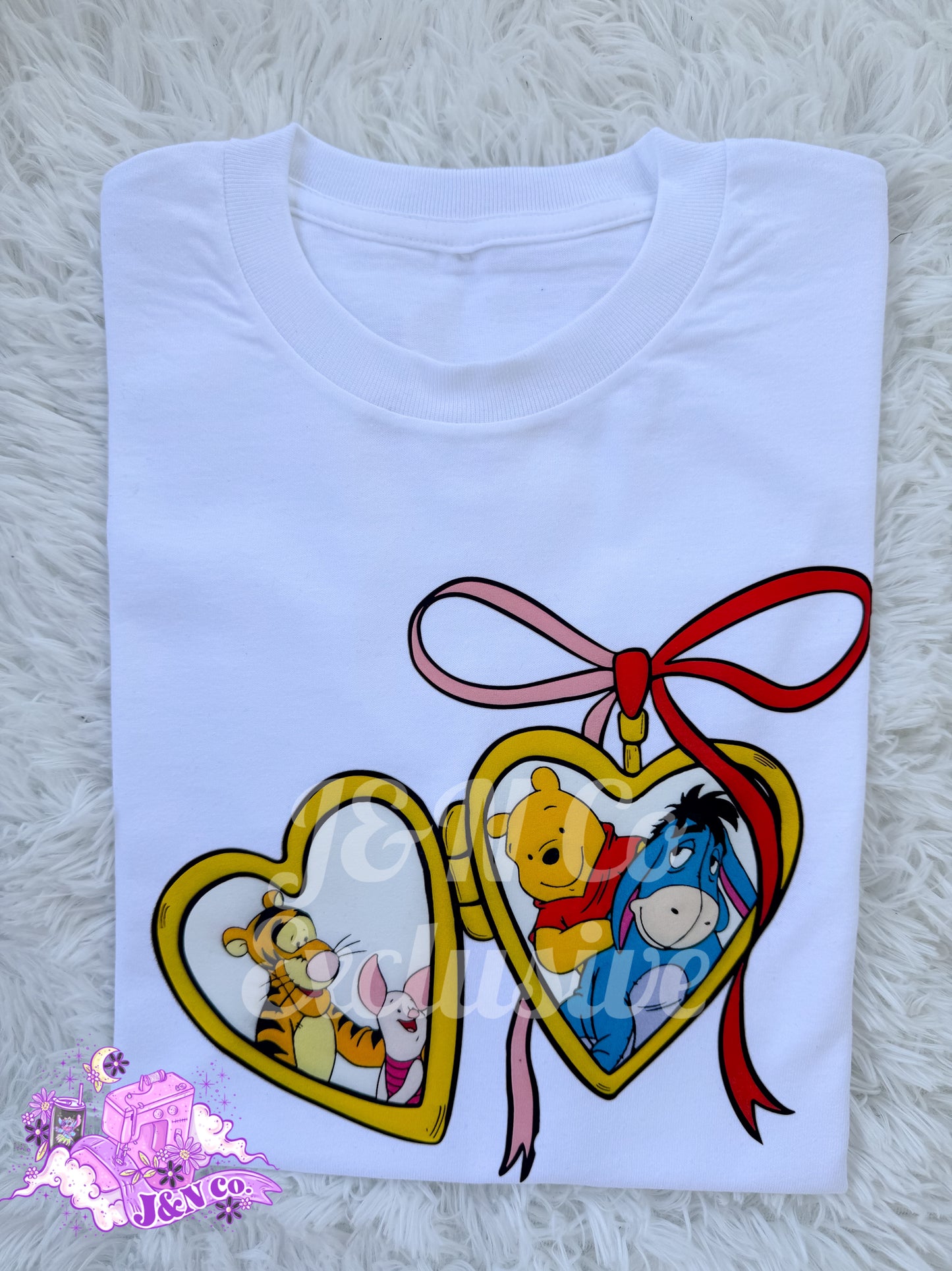 Locket Tees (Multiple Character Styles)