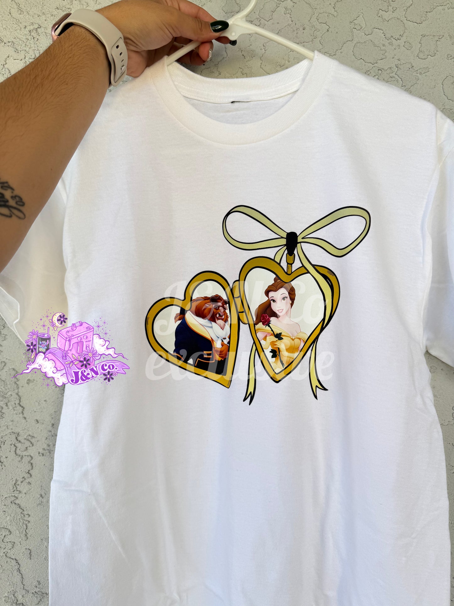 Locket Tees (Multiple Character Styles)