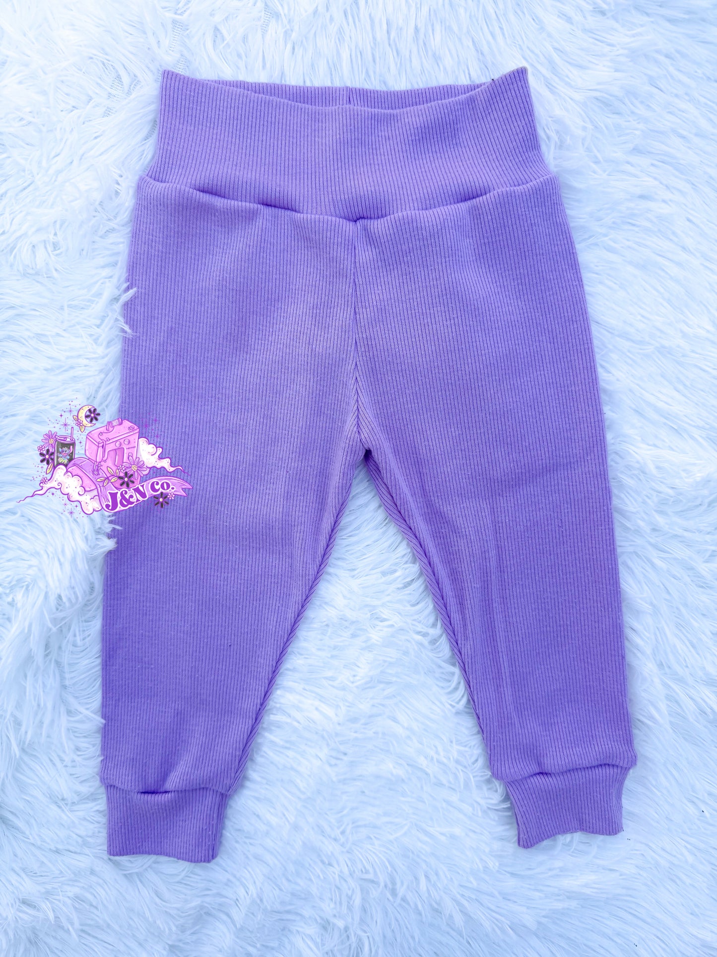 9/12M Lavender Leggings RTS