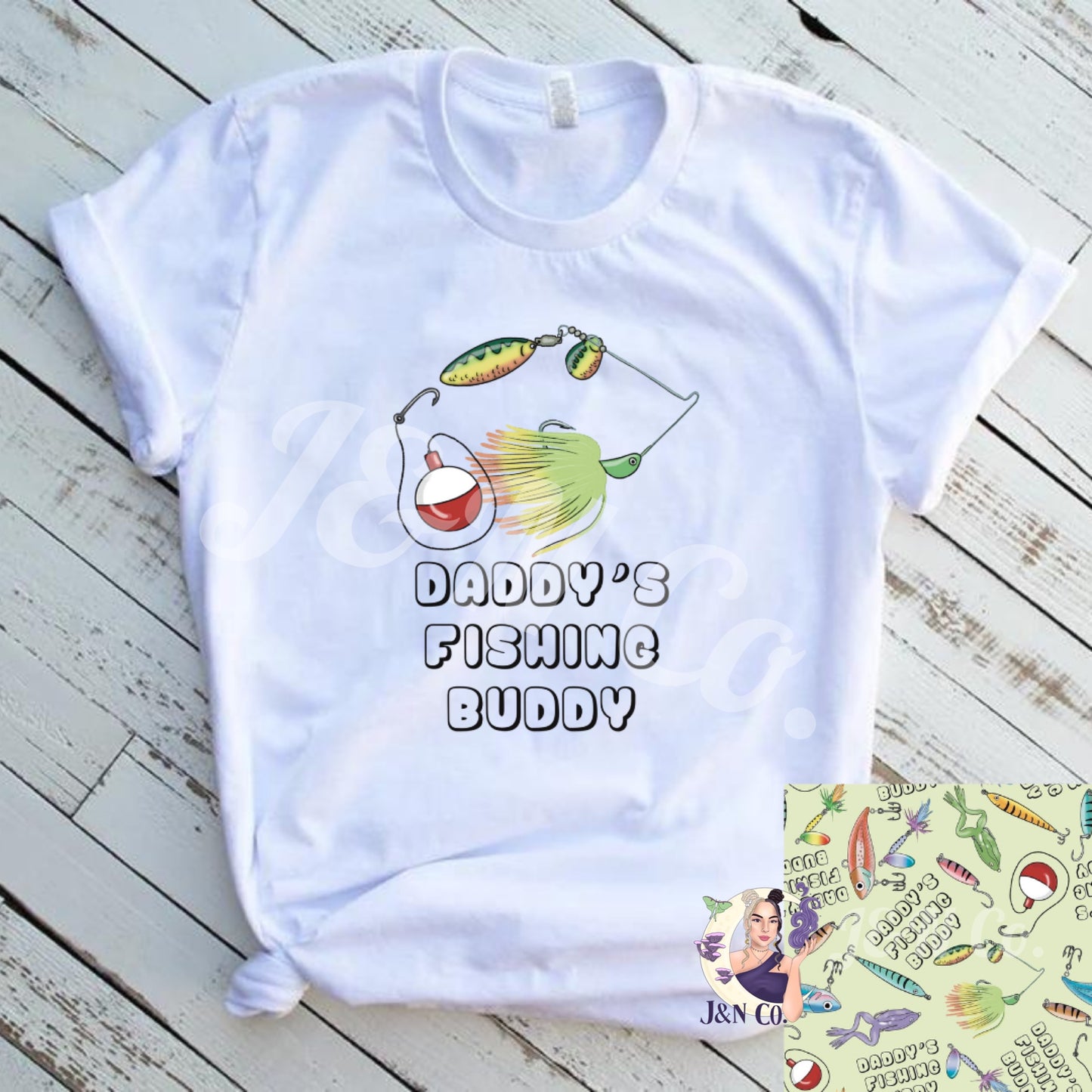 Daddy’s Fishing Buddy Tee
