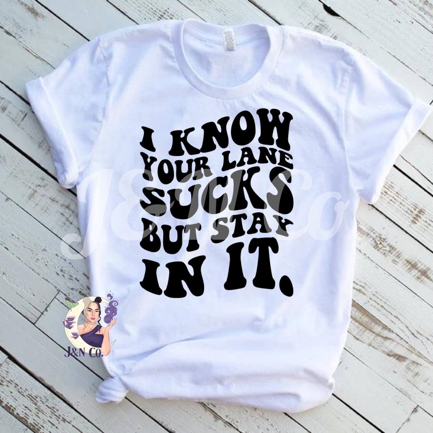 Stay In Your Lane Tee